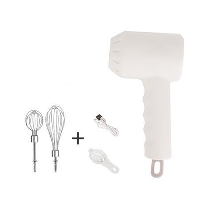 Mini Mixer Elétrico Portátil Sem Fio 3 Velocidades Liquidificador de Mão de Alta Potência Batedor de Massa Batedor de Ovos Ferramentas de Cozinha para Confeitaria