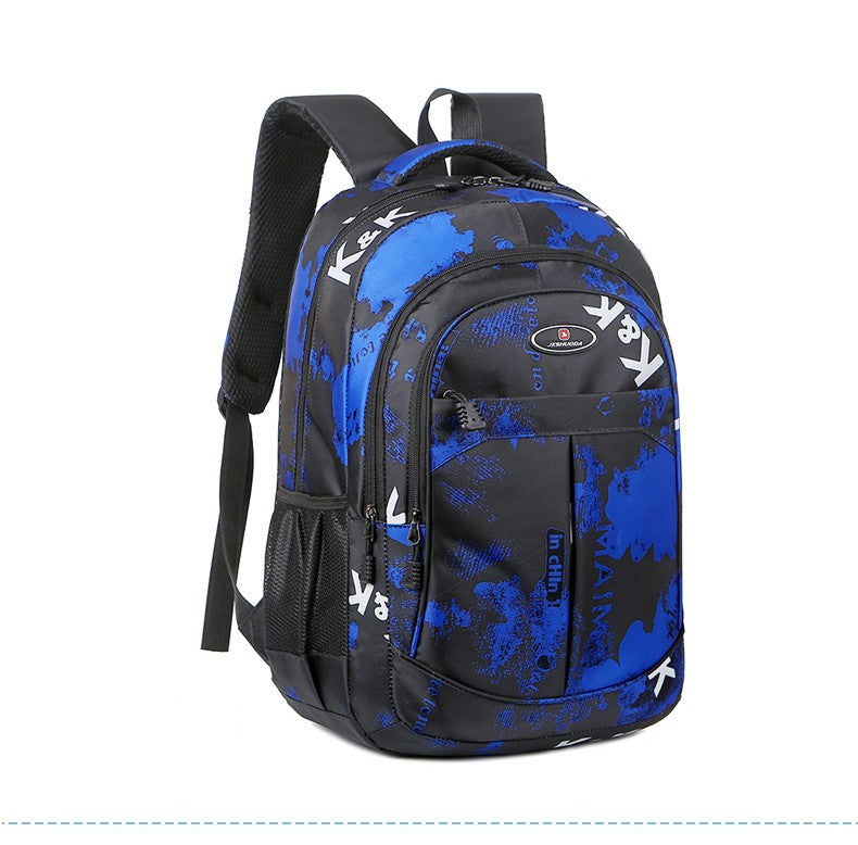 Waterproof men's backpack work 15.6-inch laptop men's business backpack university school backpack boys and girls school backpac