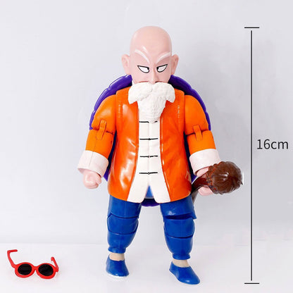 12-18CM Anime Dragon Ball Z Super Saiyan Son Goku Broly Vegeta Anime Action Figure Model Gifts Collectible Figurines for Kids