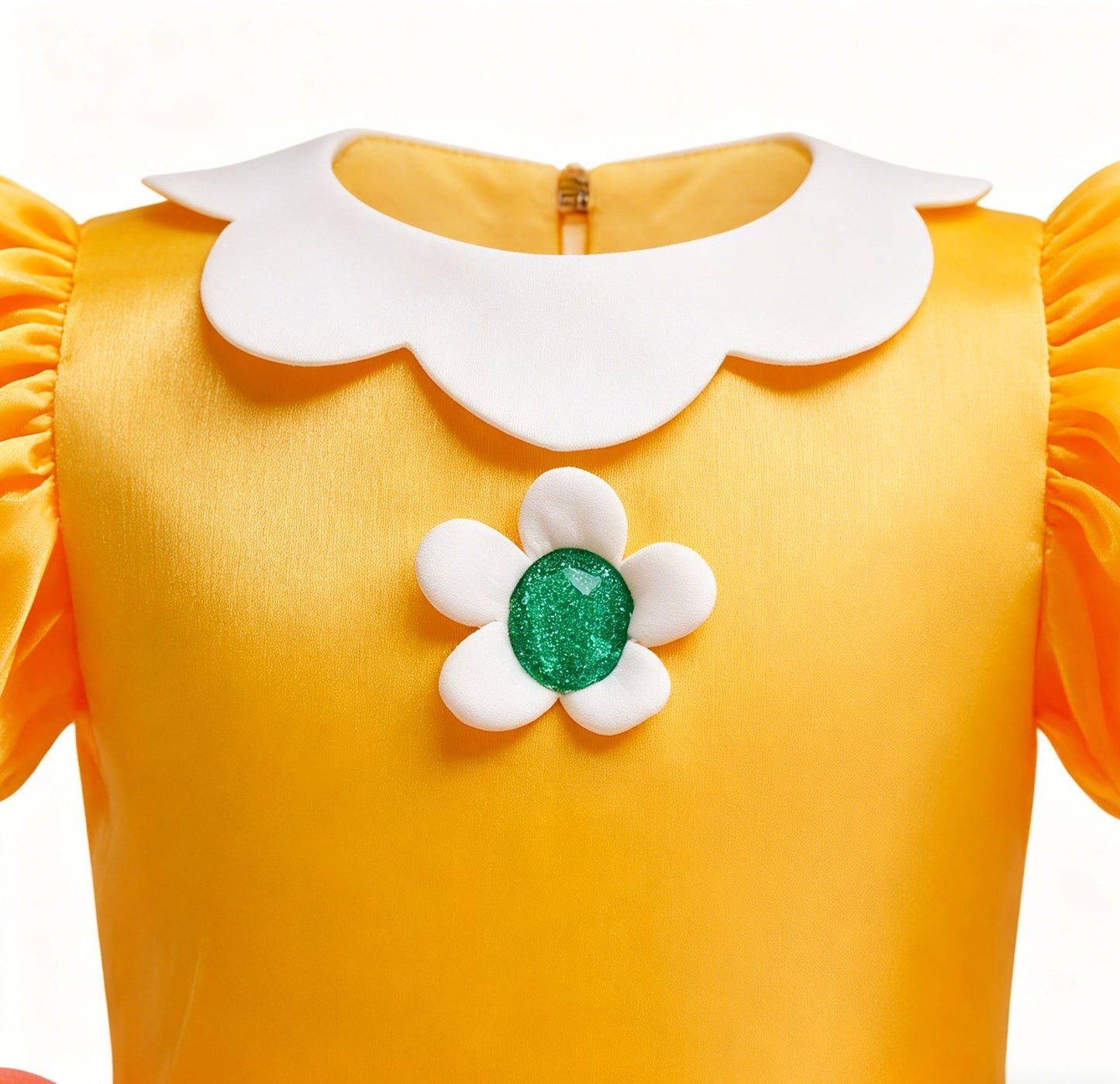 2026 New movie summer Cartoon Daisy Princess Peach Dress performance Cosplay Daisy Dressup Halloween Carnival Party Outfits