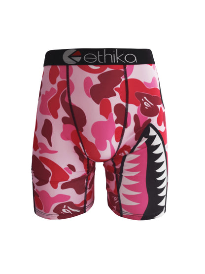 ETHIKA 1Pcs Sexy Underwear Boxers Fashion Print Underpants Male Boxers Men's Pan