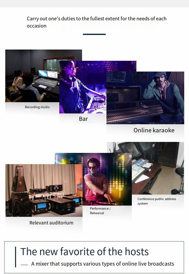 Mesa de Som Digital Controlada por Tablet XR18, Console Profissional de Mixer de DJ com DSP para Sistema de Áudio com Line Array