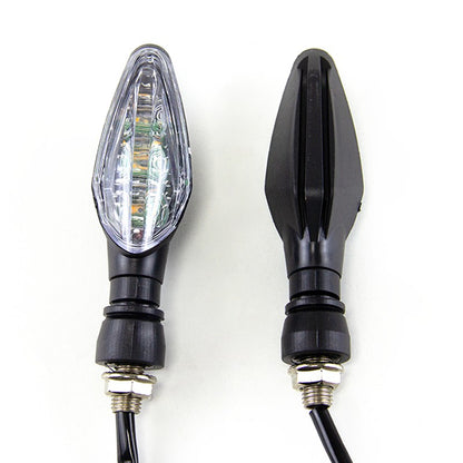 Luzes de LED Universais para Seta de Moto à Prova d'Água Indicador de Advertência Lâmpada de Seta Piscas de Moto Scooter Iluminação