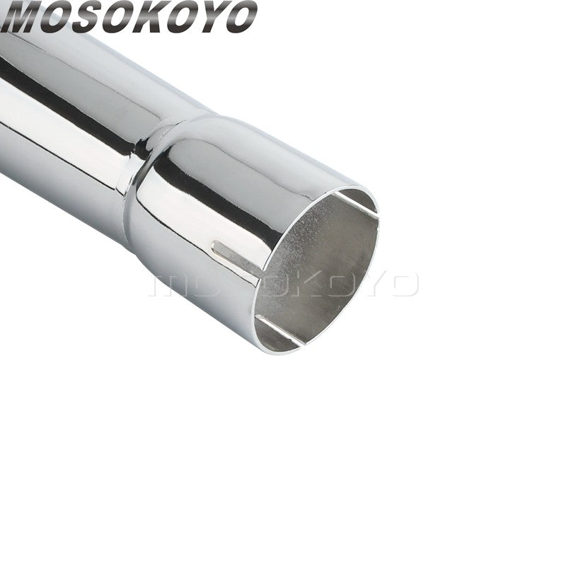 Motorcycle Tappered Slip-On Exhaust Pipe For Harley Touring Street Road Electra Glide Road King FLHR FLHX FLTRX FLHTK 2017-2023