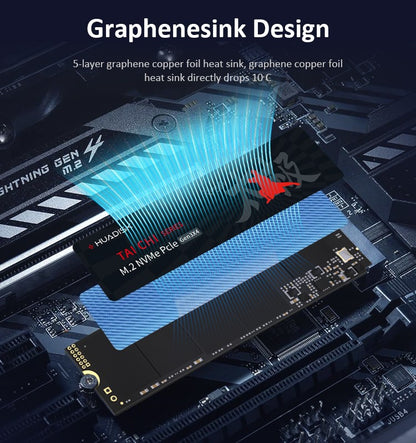 SSD NVMe M2 HUADISK 256GB 512GB 1TB 2TB Disco Rígido Interno M.2 PCIe 3.0 2280 Com Cache para Desktop Laptop X79 X99
