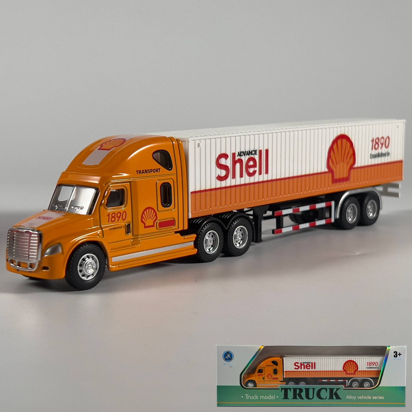 Caminhão Scania Contêiner 1:64 Caminhão Contêiner Americano Liga de Metal Diecast Modelo de Carro Veículos em Miniatura Colecionáveis Hobby Presente