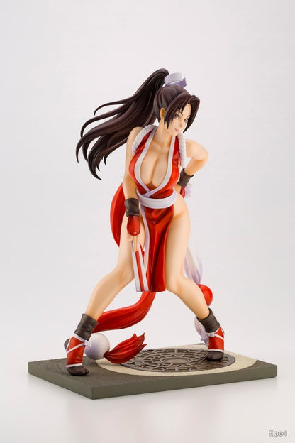 Em estoque Original KOTOBUKIYA SNK Linda Garota King of Fighters 98 Shiranui Mai Série 1/7 Figuras Modelos de Brinquedos