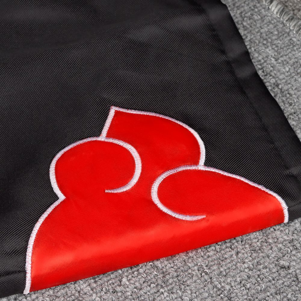 Anime Hokage Akatsuki Cosplay Ninja Costume Cloaks with Headband Pain Uchiha Itachi Sasuke Sasori Kakuzu Comic Con Clothes