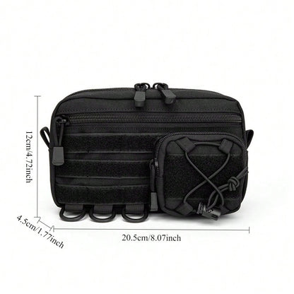 Outdoor Sports MOLLE Waist Pack, Durable EDC Tactical Waist Bag, Portable Multi Pocket Hunting Bags