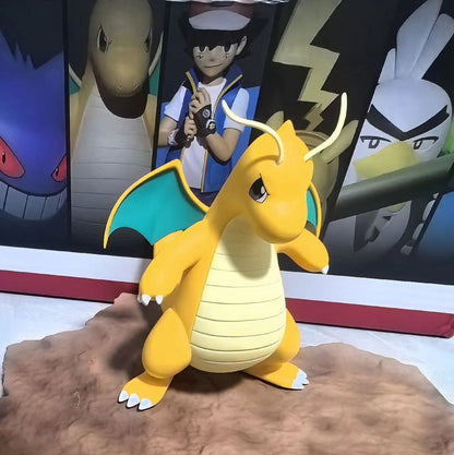 12cm Pokémon GK Figuras Dragonite Anime Boneco de Ação Estátua de Pvc Modelo Brinquedo Infantil