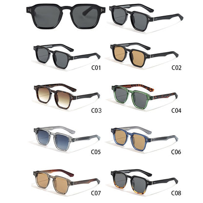 Óculos de Sol Punk HBK Fashion para homens Óculos de Sol Quadrados Clássicos Esportes ao Ar Livre Festa Férias Viagem Condução Pesca Óculos