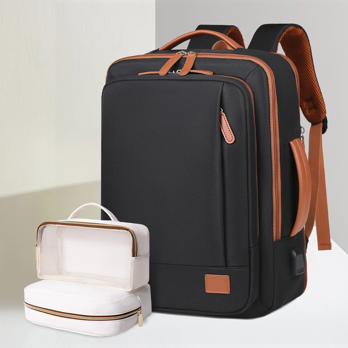 The New Unisex Backpack for Short-Distance Business Trips, Lightweight Travel Bag, Computer School Bag Storage Bag Combination