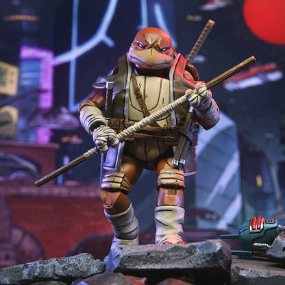 NECA Tartarugas Ninja Mutantes Adolescentes O Último Ronin Ultimate Yi Odyn Moja UnoRe-Evolution Boneco de Ação