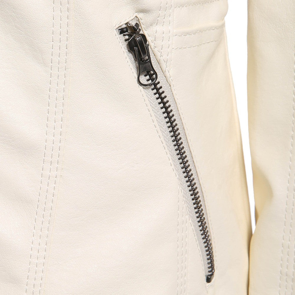 Faux Leather Jacket Women 2025 Basic Jacket Coat Female Winter Motorcycle Jacket PU Leather Zipper Hoodies Outerwear chaqueta