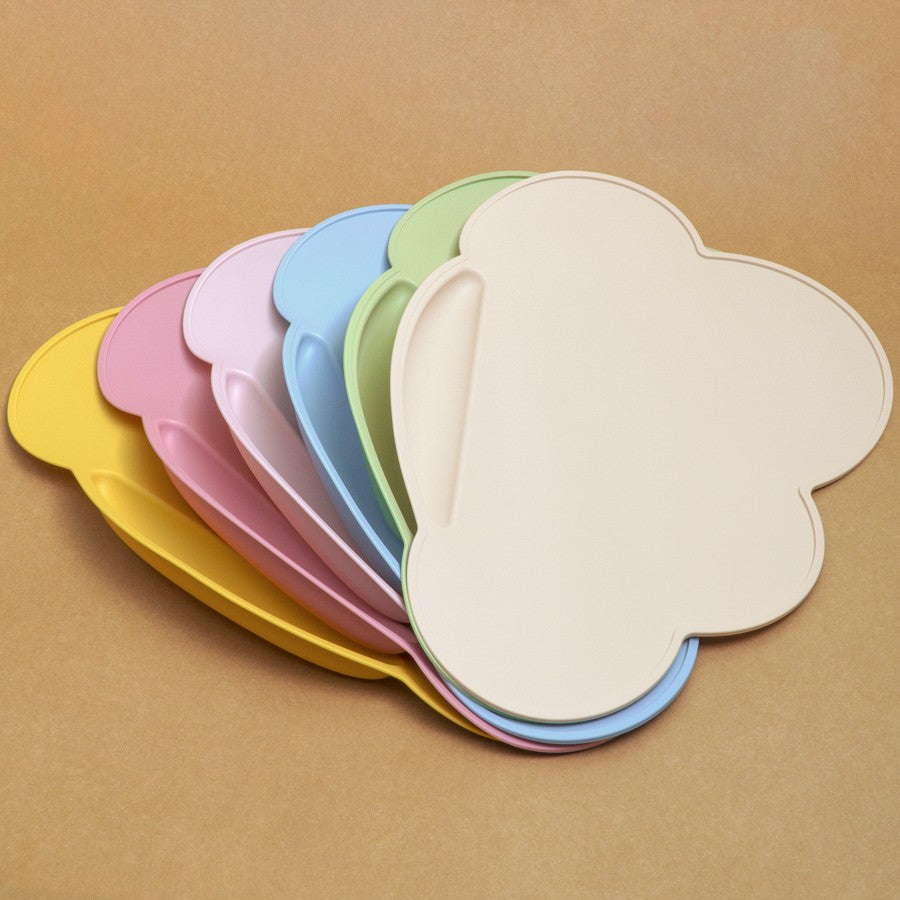 1pc Silicone Cloud Shape Baby Placemat Portable Placemat For Feeding Dishes Plate Kids Non-slip Plate Mat Children's Tableware