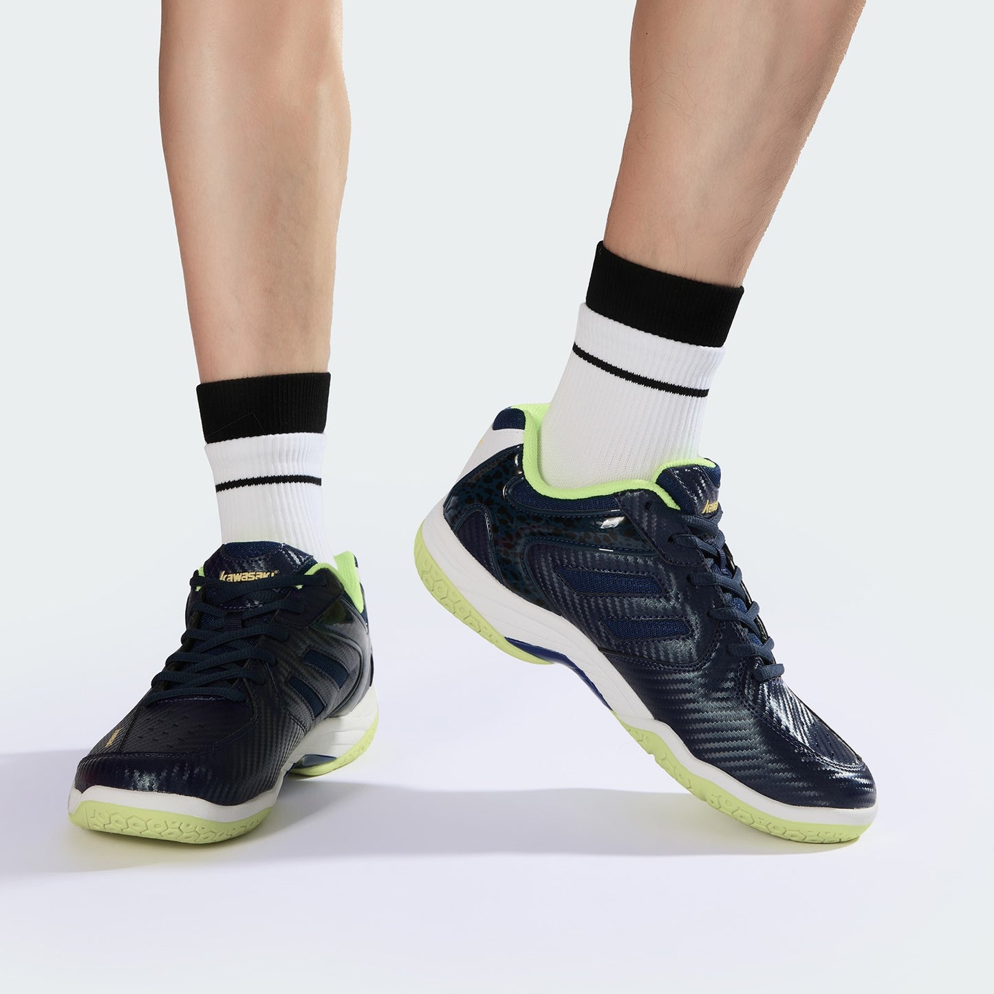 Kawasaki K-065D New Color Badminton shoes Man Women Anti-torsional Cushioning Men's Tennis Shoes For Training