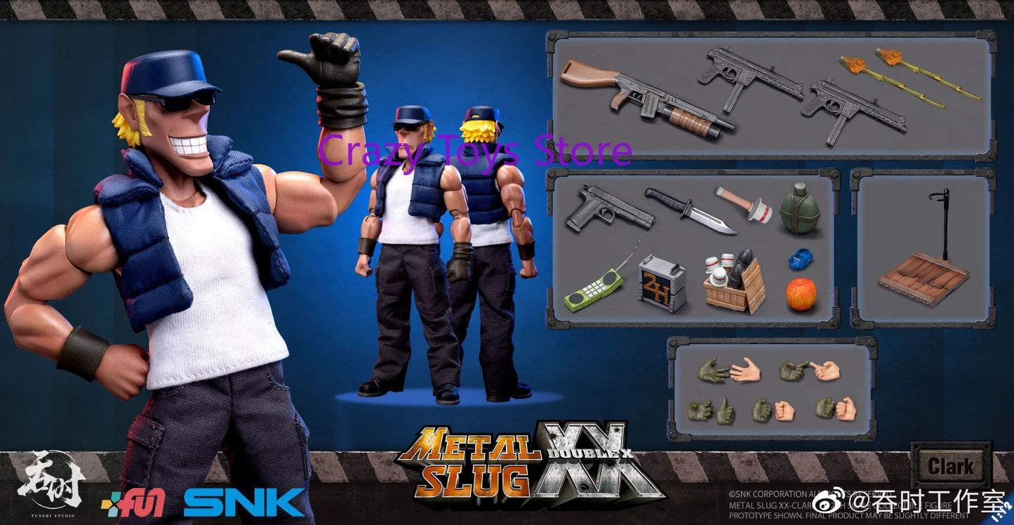 Em estoque TUNSHI TS-012 1/12 Metal Slug LEONA Heidern Cabeça Dupla Conjunto Completo de Bonecos de Ação de 6 Polegadas Modelo de Brinquedo