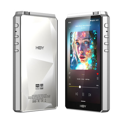 HiBy R6III 2025 / R6 Geração 3 Reprodutor de Música MP3 Android 12 DAC USB HIFI WiFi Bluetooth 5.0 CS43198 *4 MQA16x DSD512 PCM768 4500mAh