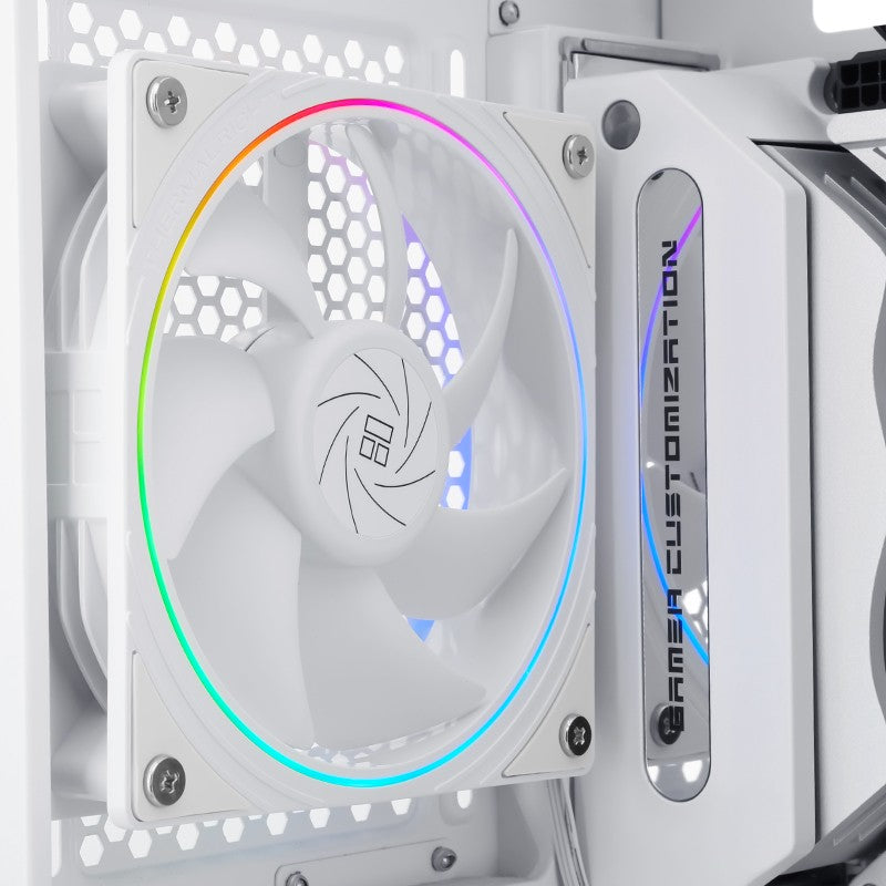 Thermalright TL-S12 120mm HALO Cooling Fan 5V 3PIN ARGB Fan pc gamer 360° exquisite light effect computer Case Fan ventilador