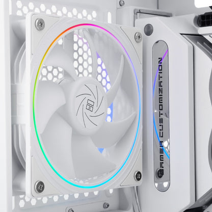 Thermalright TL-S12 120mm HALO Cooling Fan 5V 3PIN ARGB Fan pc gamer 360° exquisite light effect computer Case Fan ventilador
