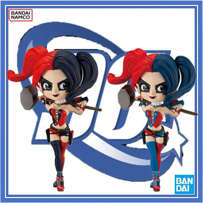 Autêntica Bandai Banpresto Qposket Esquadrão Suicida DC Hero Arlequina Fofa PVC Colecionável Figure - Presente Perfeito para Fãs