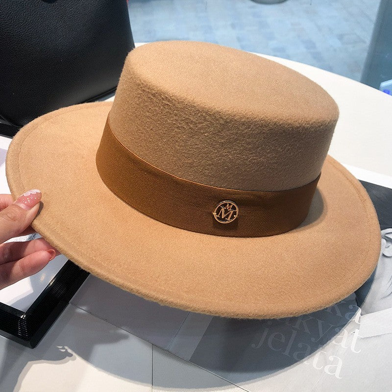 primavera outono moda praia 2025 Chapéu feminino fedora capela elegante Chapéu Panamá masculino fascinator Foto de casamento feltro Bowler novo