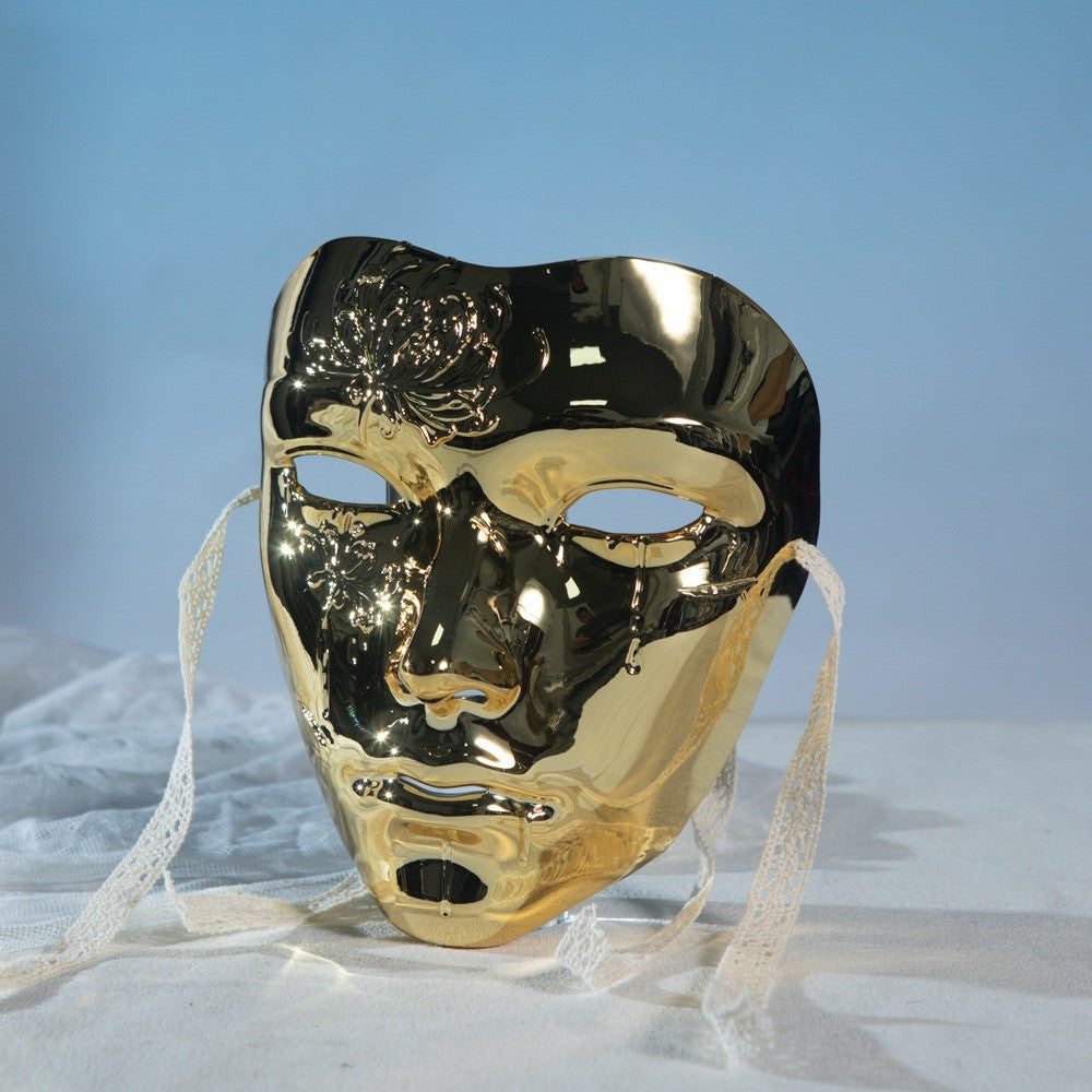 Novelty Masquerade Mask Male Beautiful Party Supplies Ancient Style Face Mask Hanfu Costume Accessories Anime Cosplay Props Show
