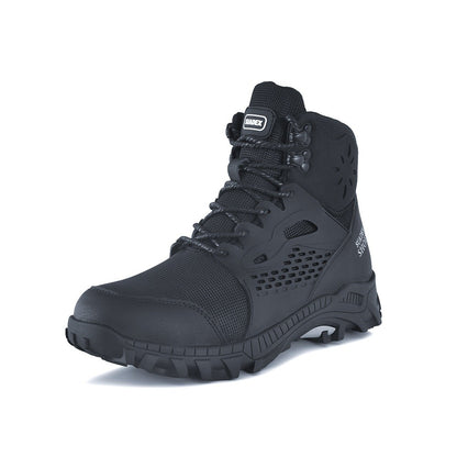 Botas de segurança SUADEX S1 Masculinas Sapatos de trabalho Biqueira de aço anti-esmagamento Sapatos de segurança de trabalho Masculino Feminino Botas antiderrapantes Tamanho EUR 37-48