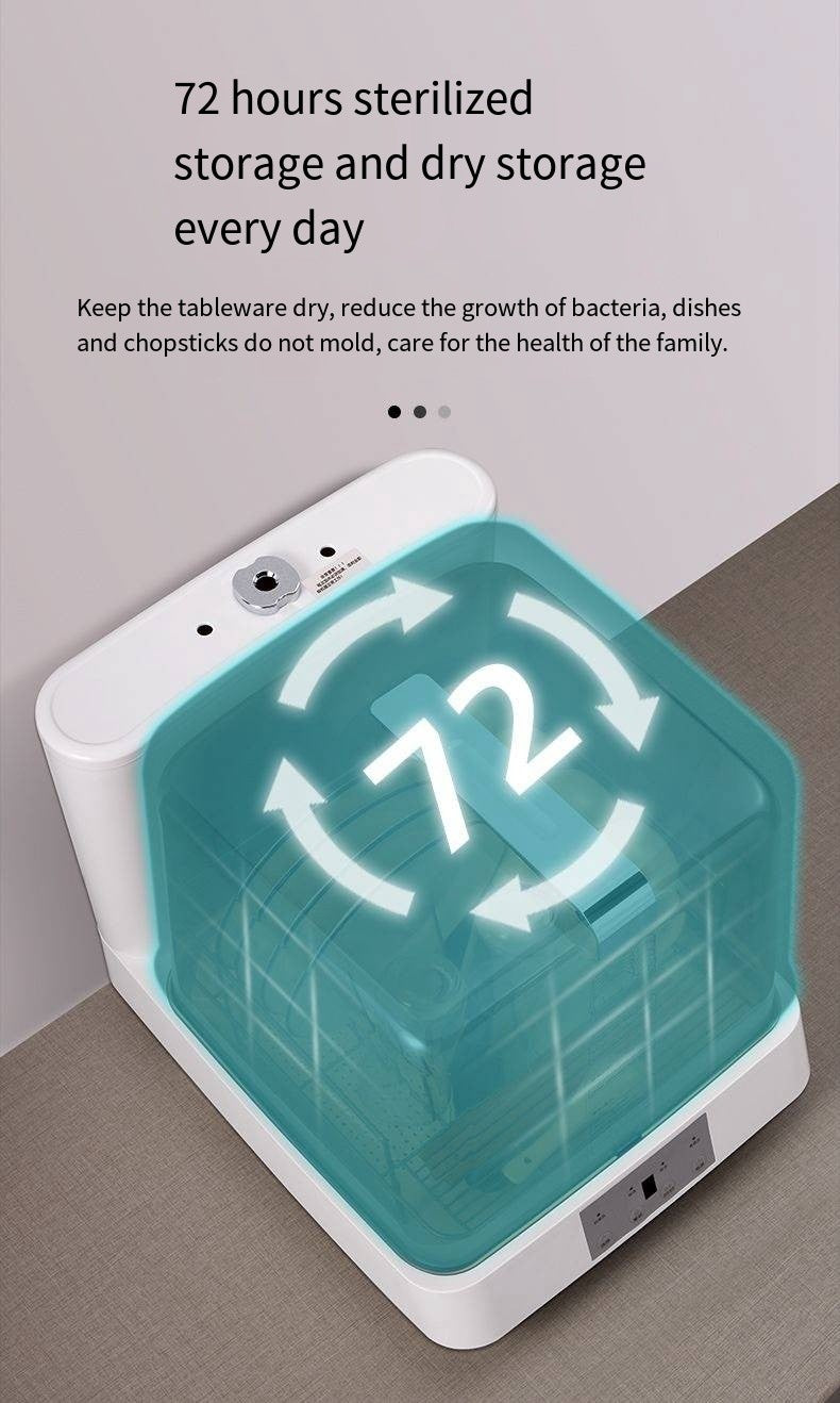 Mini Dishwasher Portable Countertop Washing Machine Automatic Smart Desktop Cleaner for Home Kitchen Glass High Temperature