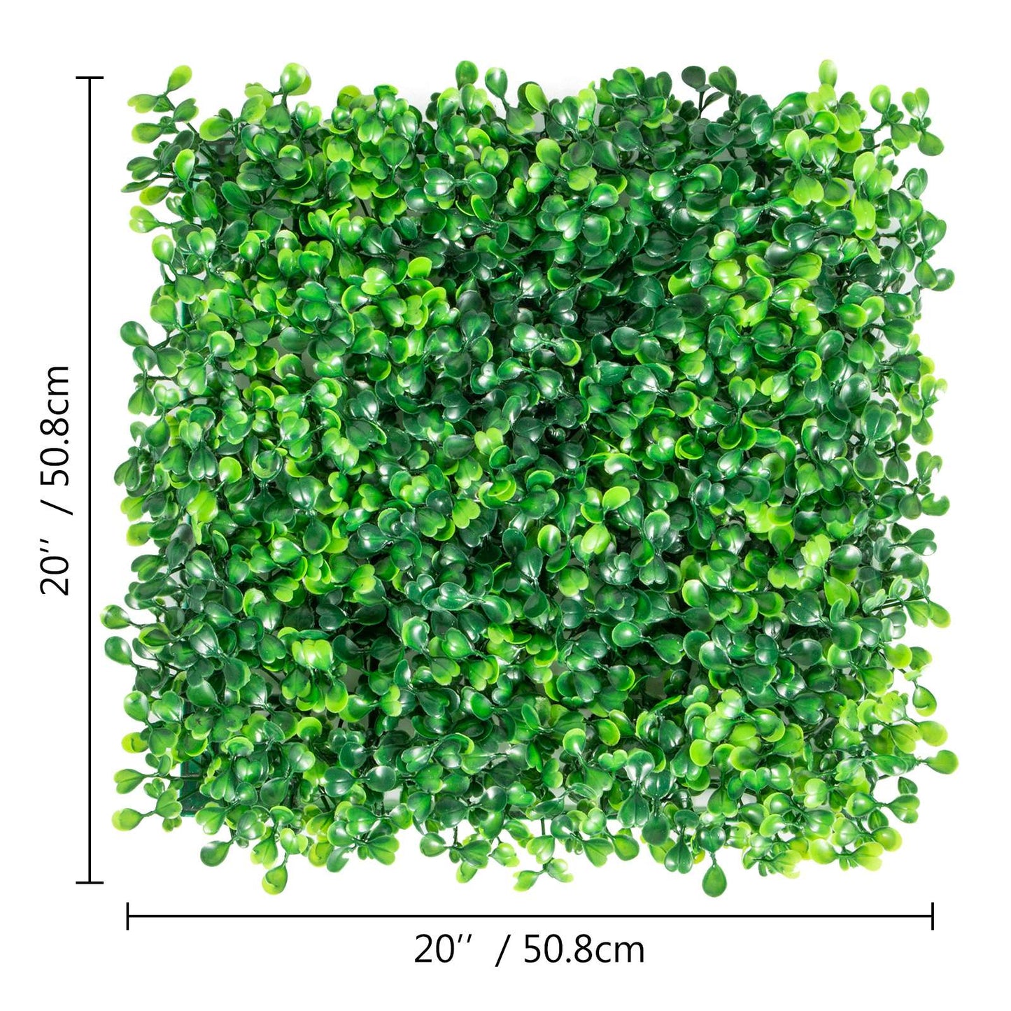SucceBuy Artificial Boxwood Panel  24pcs 20x20/24x16 in Boxwood Hedge Wall Panels Artificial Grass Backdrop Wall Green Grass