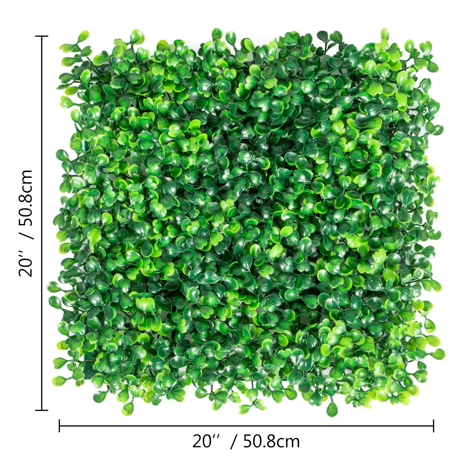 SucceBuy Artificial Boxwood Panel  24pcs 20x20/24x16 in Boxwood Hedge Wall Panels Artificial Grass Backdrop Wall Green Grass