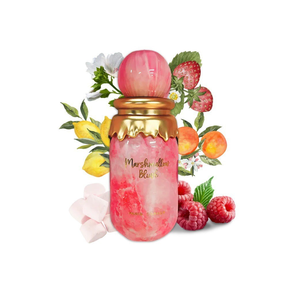 Perfume Árabe Marshmallow Feminino Longa Duração Spray Corporal Perfumes para Mulheres Oriente Médio Parfum Notas Frutadas Feromônio