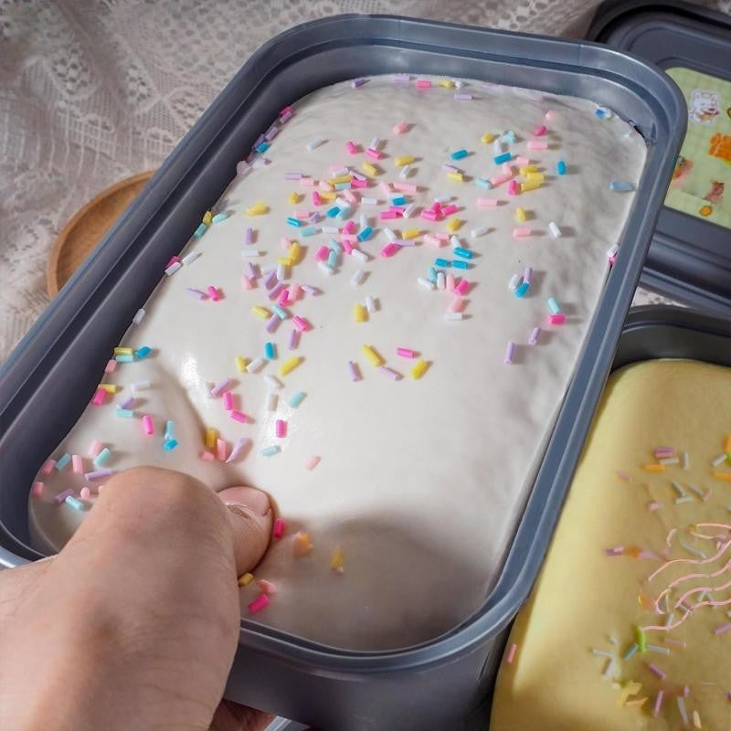 [CL]1Pc Box Cake Toy Slow Rising Squeeze Toy Butter Ice Cream Box Fidget Toy Anti Stress Release Hand Relax Gift[CL]