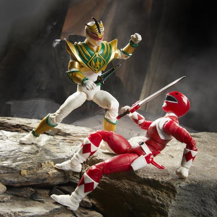 Boneco de Anime Hot Power Rangers Red Ranger Lightning Collection Dino Fury Bonecos de Ação Modelo Estátua Brinquedos Presentes