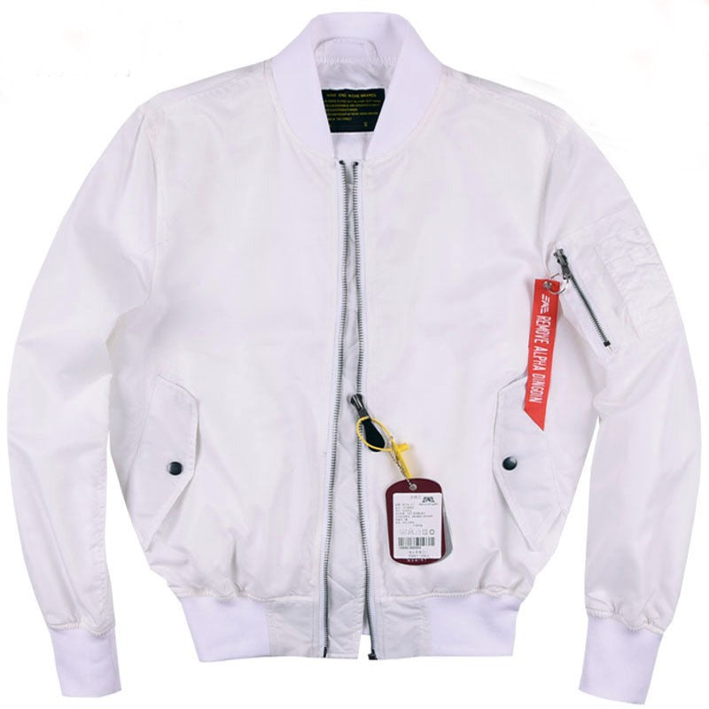 Winter Men's Bomber Jacket Thicken Warm Outerwear Outdoor Baseball Uniform Coat Large Size for Male