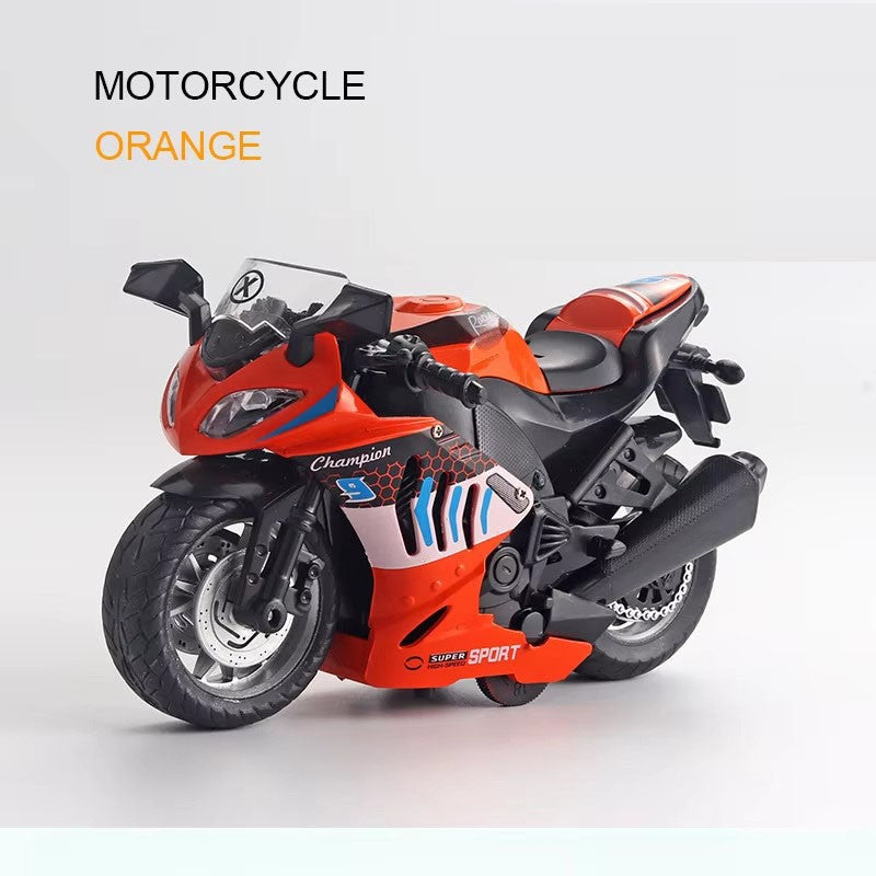 Modelo de Moto Kawasaki Escala 1:12 Miniatura em Liga Leve Brinquedo Carro Som Luz Pneus de Borracha Motocicletas Veículo Presente Perfeito para Meninos