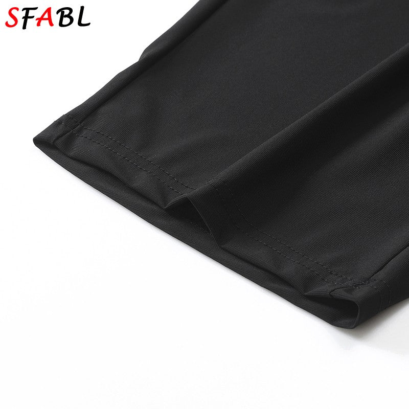 Sports Shorts Men Summer Quick-drying Breathable Drawstring Shorts Male Beach Short Pants for Men New Gym Fitness Bottom Summer