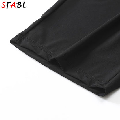 Summer New Joggers Men Shorts Quick Dry Sports Running Shorts Men Fashion Breathable Elastic Waist Board Short Pants Male Bottom