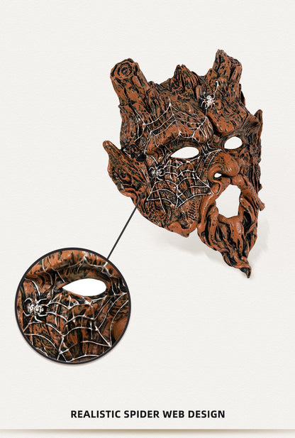 Tree Spirit Mask Scary Forest Spirit Mask Tree Ghost Halloween Cosplay Masquerade Carnival Costume Prop Bosgeest Masker