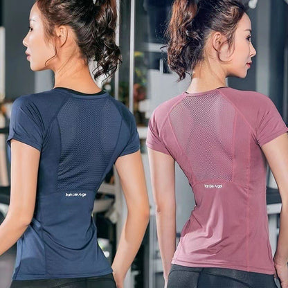 Women's Sports Wear For Fitness Running Jogging Seamless Long Sleeve Gym Woman Sport Shirt Yoga Top Female Workout Tops T-shirt