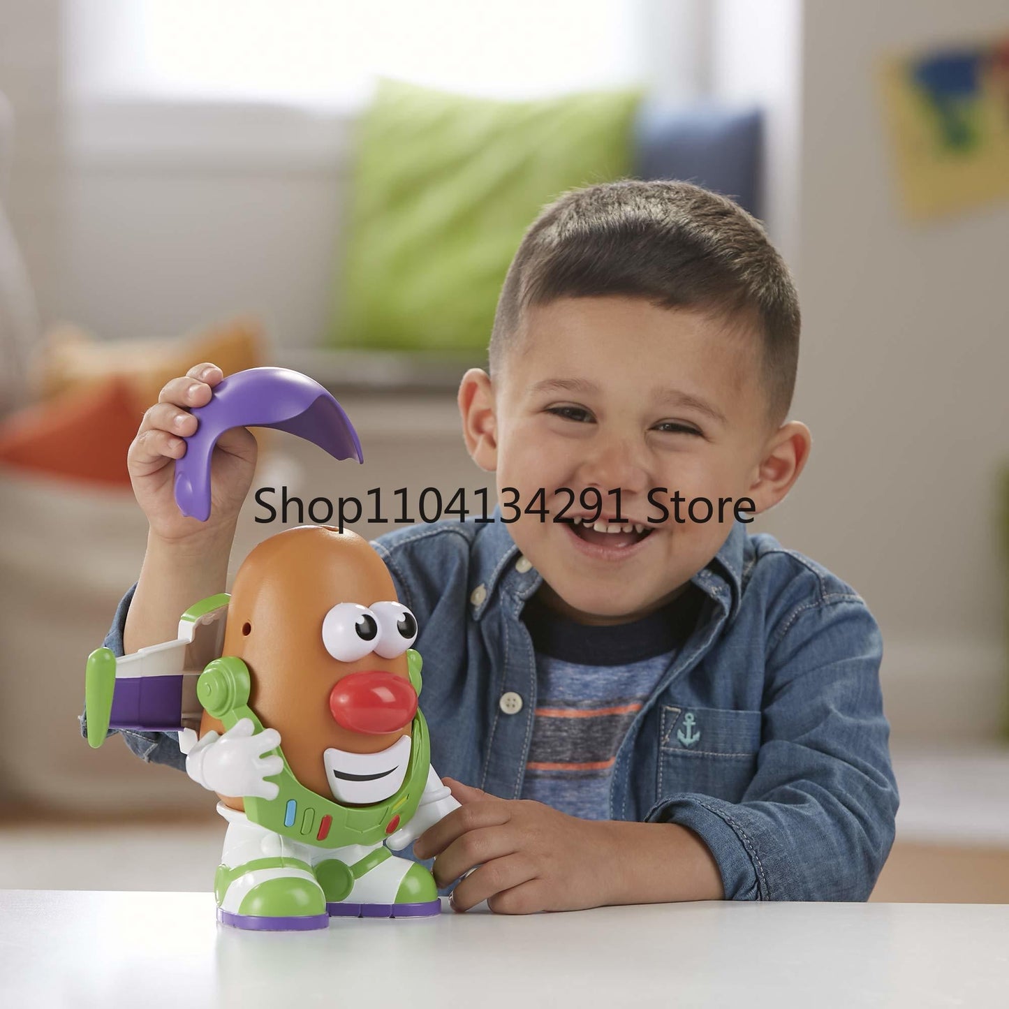 Coleção Original Disney Toy Story 4 Mr. Potato Head Mini Kit de Quatro Bonecos de Ação de Cinco Peças para Crianças Presente