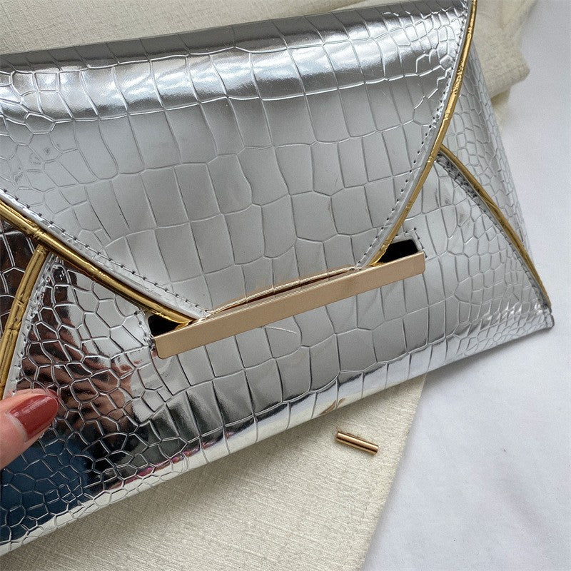 Free customisation Women clutch bag elegant evening clutches mobile phone lipstick cosmetic coilt bank card organiser