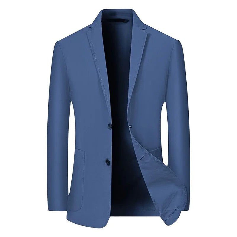 Summer Men Thin Breathable Blazers Jackets High Quality Male Quick Drying Blazers Coats Man Business Casual Suits Coats 4XL