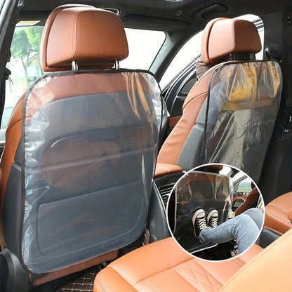Car Seat Back Protector Cover For Children Waterproof Anti-Kick Seat Back Covers Auto Stain-Resistant Protector Mat From Dirt
