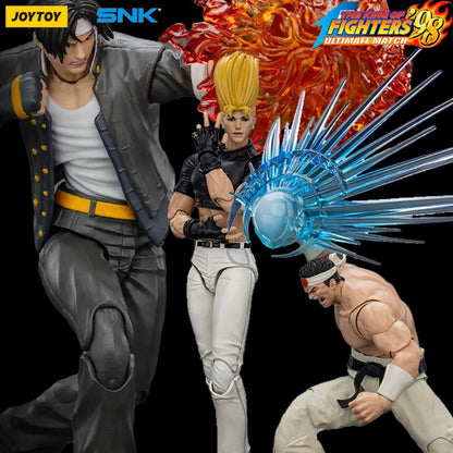 JOYTOY SNK KOF 98UM Hero Team 1/18 Bonecos de Ação Kyo Kusanagi Goro Daimon Modelo Benimaru Nikaido Jogo Anime Presentes de Brinquedo Masculino