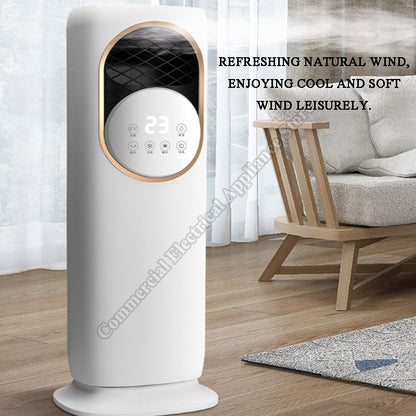 Ventilador de Ar de Duplo Uso Frio e Quente, Refrigeração e Aquecimento Integrados, Mini Ar Condicionado Portátil