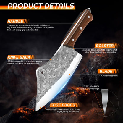 ZENG 14PCS Japanese Chef Knife Set High Carbon Steel Sharp Blade for Meat Slicing Peeling Chopping Cooking Kitchen Knives Set