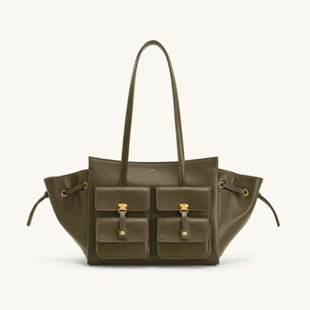 2025 Pocket Handbag DA Motorcycle Tote Female Large Capacity Commuter Single Shoulder Underarm Bag ????? ??? ?????? Sac Femme