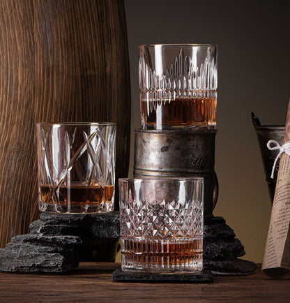 Copo de Uísque, Copos Tumbler Old Fashioned para Pedras de Gelo, Copos para Coquetel, Scotch, Bourbon, Gin, Vodca, Brandy