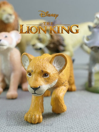 Série de filmes da Disney O Rei Leão Simba e Nana Boneco de Ação Brinquedo Leão Bonito Simba Nana Brinquedo de Dedo Presentes de Aniversário para Crianças